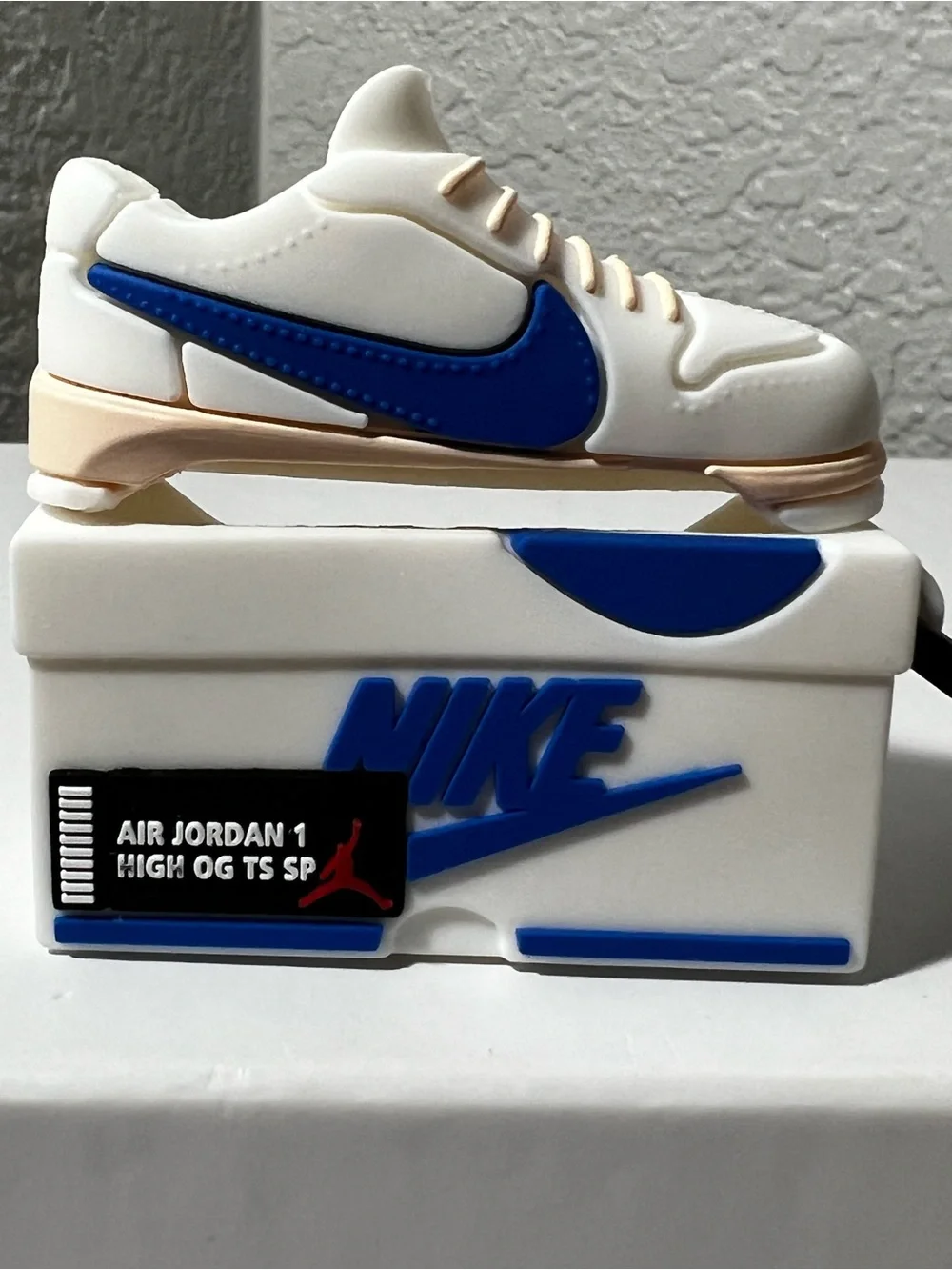 3D Travis Scott x Nike Air Jordan 1 Sneaker AirPods Pro charging Case Cover mini
